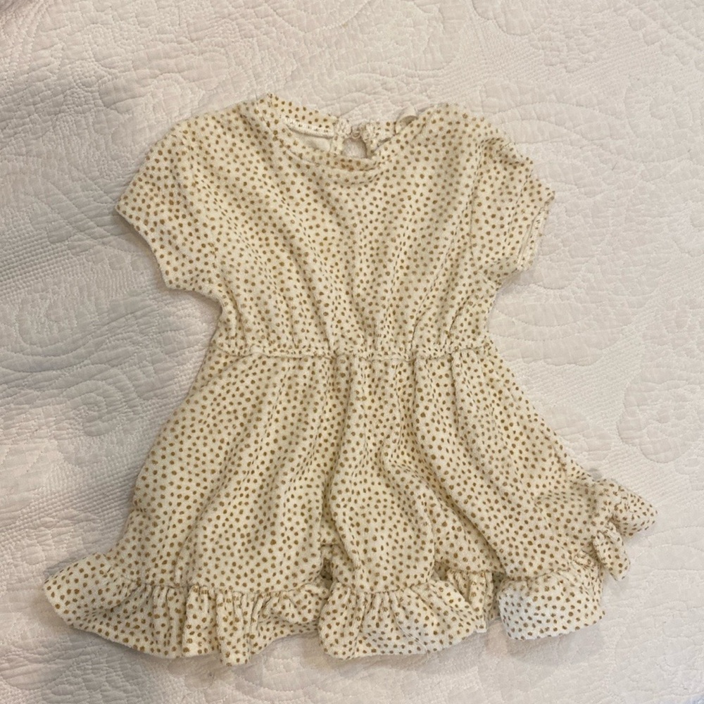 Quincy Mae Terry Dress 12-18 mo